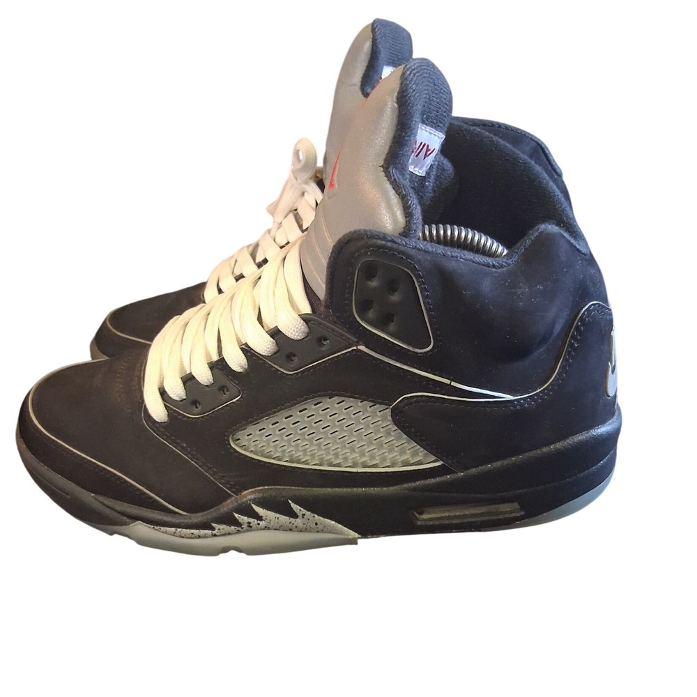 Nike Air Jordan 5 Retro Black Metallic Reimagined 3975-001 Mens Size 8